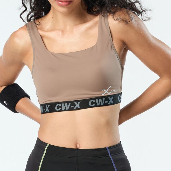 CW-X Sports Bra บราออกกำลังกาย แบบสวมหัว รุ่น IC4186 สี BT