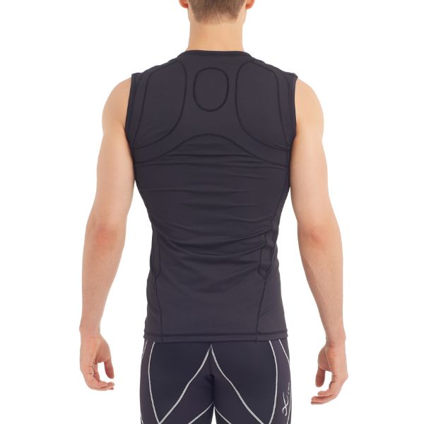 CW-X Jyuryu Top Men เสื้อกระชับกล้ามเนื้อจูริว ผู้ชาย รุ่น IC6270 สีดำ (BL)