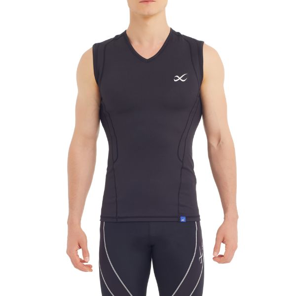 CW-X Jyuryu Top Men เสื้อกระชับกล้ามเนื้อจูริว ผู้ชาย รุ่น IC6270 สีดำ (BL)