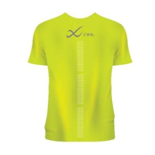 CW-X Outerwear Men เสื้อออกกำลังกาย ผู้ชาย รุ่น IC6289 สีเหลือง (GR)
