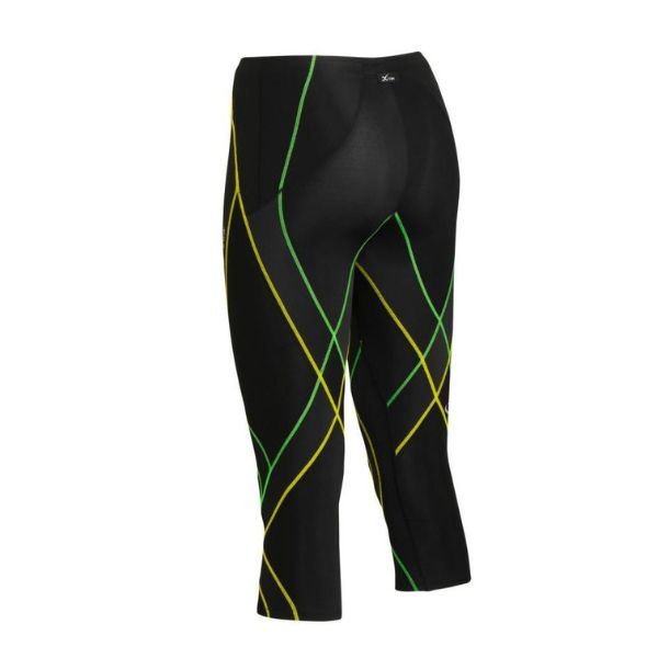 CW-X Generator Compression Tight Women, women's compression pants, model IC916G, green (GR)