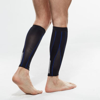 CW-X Calf Support Men Calf Support Men, Model IC3271, Blue (BU)