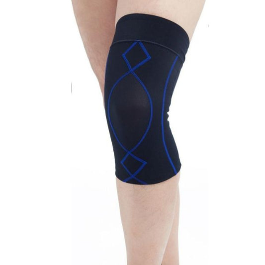 CW-X Knee Support Men, men's knee brace, model IC3281, blue (BU)