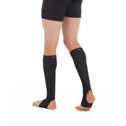 CW-X Calf &amp; Ankle Support Unisex calf and ankle brace. Men and women, model IC3328, black (BL)