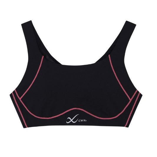 CW-X Sports Bra บราออกกำลังกาย แบบสวมหัว รุ่น IC4177 สีดำ (BL)