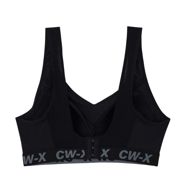 CW-X Sports Bra บราออกกำลังกาย แบบ 3 ตะขอ รุ่น IC4178 สีดำ (BL)