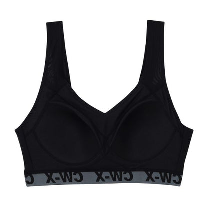 CW-X Sports Bra บราออกกำลังกาย แบบ 3 ตะขอ รุ่น IC4178 สีดำ (BL)