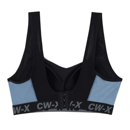 CW-X Sports Bra บราออกกำลังกาย แบบ 3 ตะขอ รุ่น IC4178 สีฟ้าออกน้ำเงิน (LB)