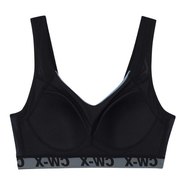 CW-X Sports Bra บราออกกำลังกาย แบบ 3 ตะขอ รุ่น IC4178 สีฟ้าออกน้ำเงิน (LB)