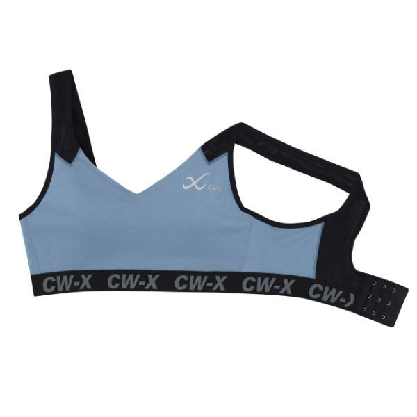 CW-X Sports Bra บราออกกำลังกาย แบบ 3 ตะขอ รุ่น IC4178 สีฟ้าออกน้ำเงิน (LB)