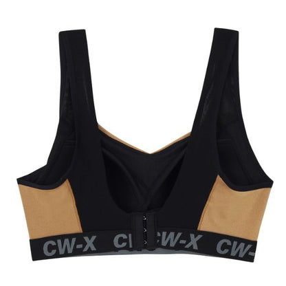 CW-X Sports Bra บราออกกำลังกาย แบบ 3 ตะขอ รุ่น IC4178 สีเหลืองทอง (YG)