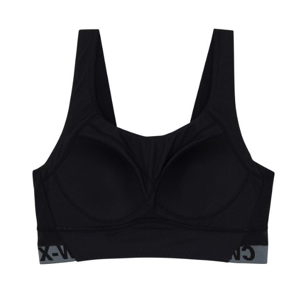 CW-X Sports Bra, exercise bra, 2 hooks, model IC4179, black (BL)