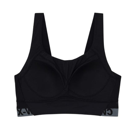 CW-X Sports Bra บราออกกำลังกาย แบบ 2 ตะขอ รุ่น IC4179 สีดำ (BL)