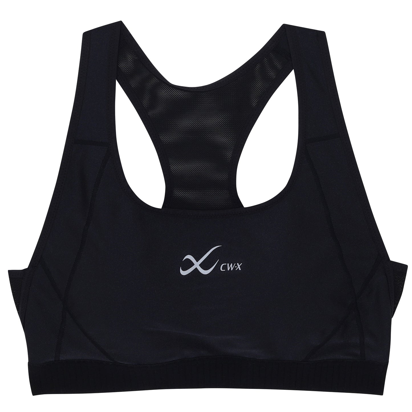 CW-X Sports Bra บราออกกำลังกาย แบบสวมหัว รุ่น IC4183 สีดำ (BL)