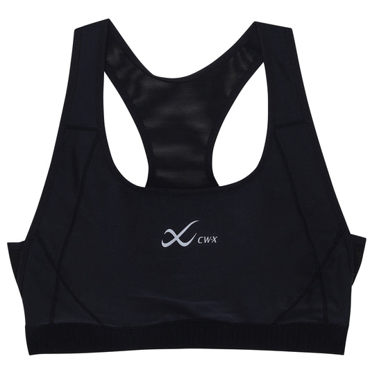 CW-X Sports Bra บราออกกำลังกาย แบบสวมหัว รุ่น IC4183 สีดำ (BL)