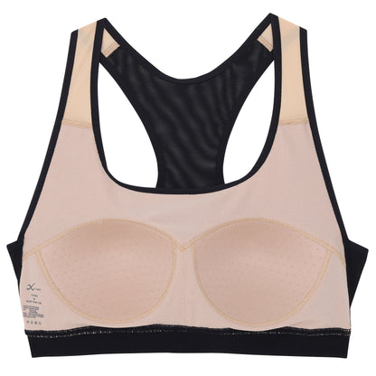 CW-X Sports Bra บราออกกำลังกาย แบบสวมหัว รุ่น IC4183 สีเหลืองไข่ไก่ (CB)