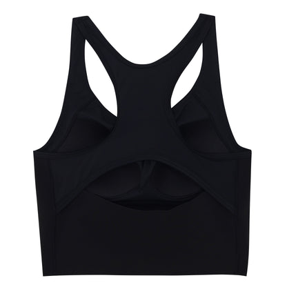 CW-X Sports Bra บราออกกำลังกาย แบบสวมหัว รุ่น IC4187 สีดำ (BL)