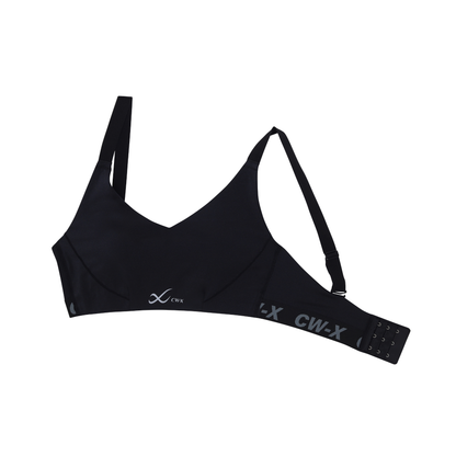 CW-X Sports Bra บราออกกำลังกาย แบบสวมหัว รุ่น IC4188 สีดำ (BL)