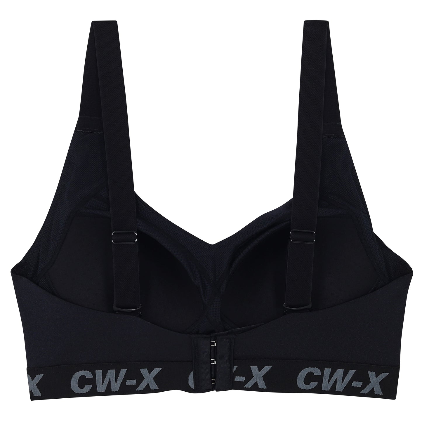 CW-X Sports Bra บราออกกำลังกาย แบบสวมหัว รุ่น IC4188 สีดำ (BL)