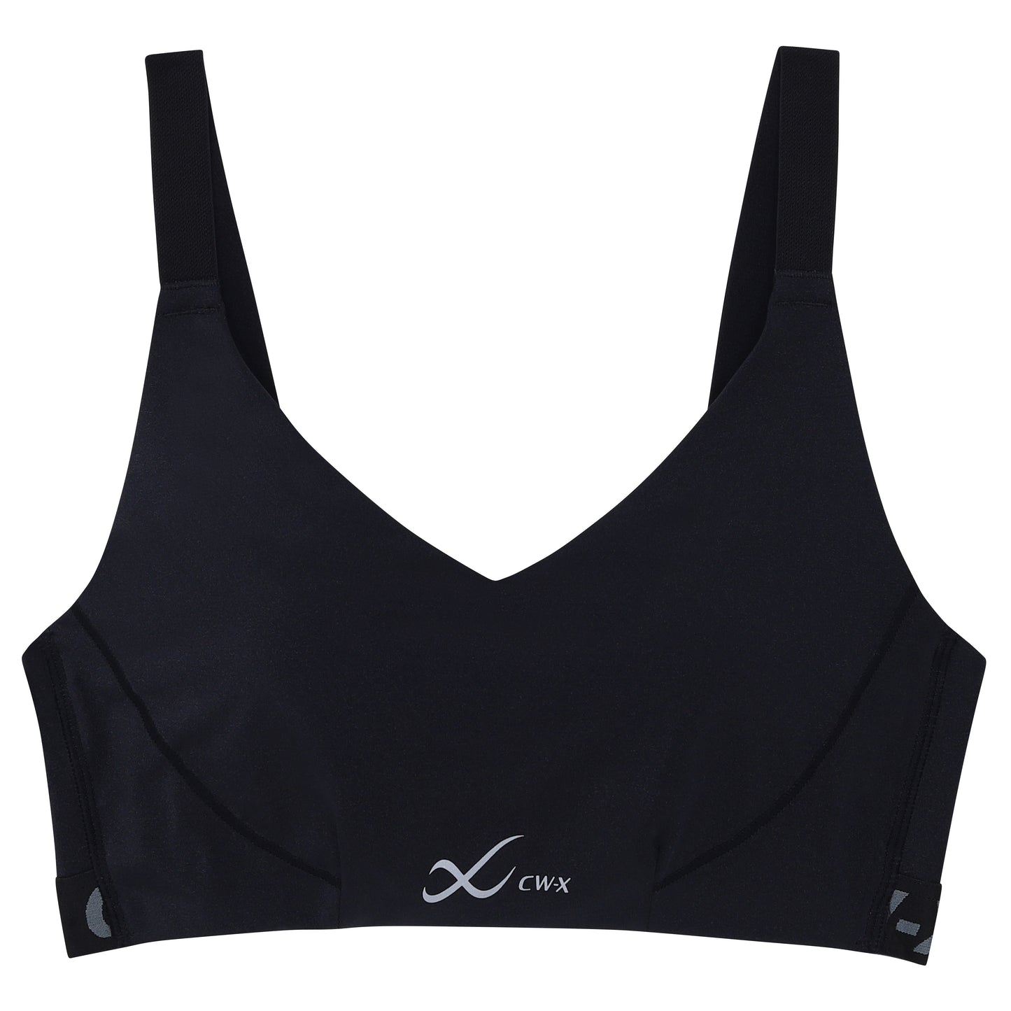 CW-X Sports Bra บราออกกำลังกาย แบบสวมหัว รุ่น IC4188 สีดำ (BL)