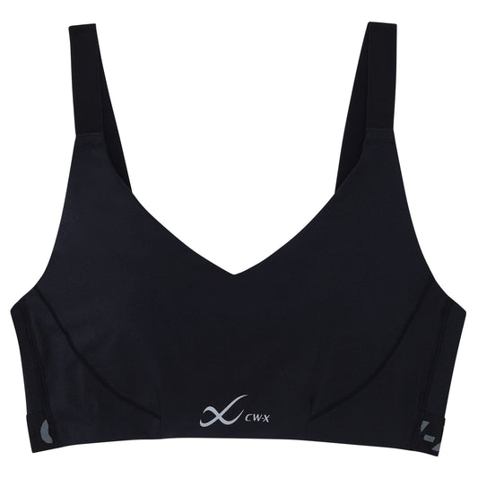 CW-X Sports Bra บราออกกำลังกาย แบบสวมหัว รุ่น IC4188 สีดำ (BL)