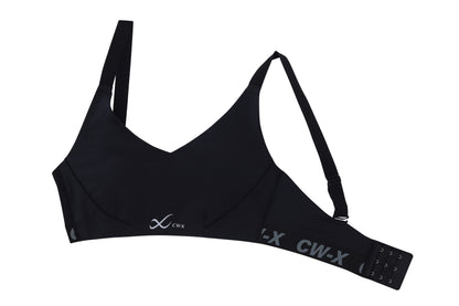 CW-X Sports Bra บราออกกำลังกาย แบบสวมหัว รุ่น IC4188 สีดำ (BL)