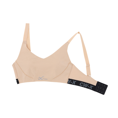 CW-X Sports Bra บราออกกำลังกาย แบบสวมหัว รุ่น IC4188 สีเหลืองไข่ไก่ (CB)