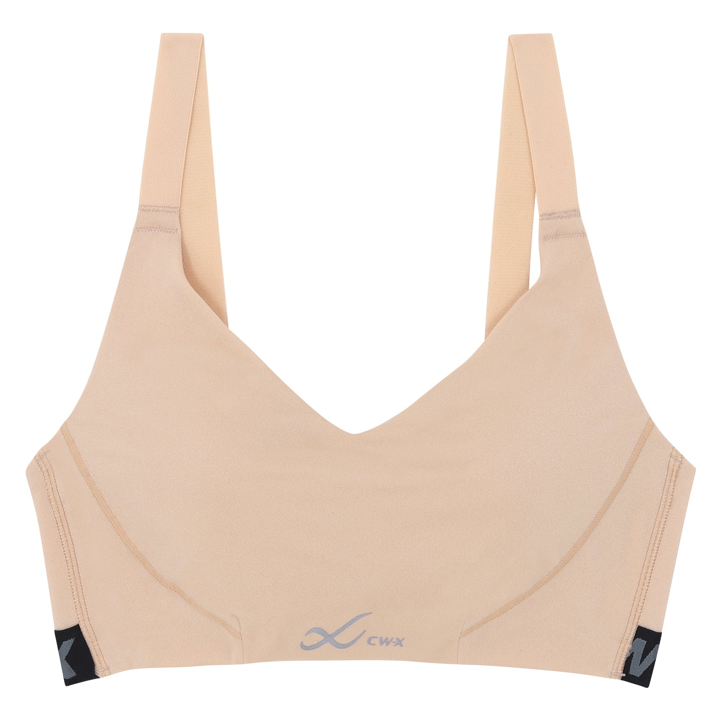 CW-X Sports Bra บราออกกำลังกาย แบบสวมหัว รุ่น IC4188 สีเหลืองไข่ไก่ (CB)