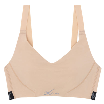 CW-X Sports Bra บราออกกำลังกาย แบบสวมหัว รุ่น IC4188 สีเหลืองไข่ไก่ (CB)