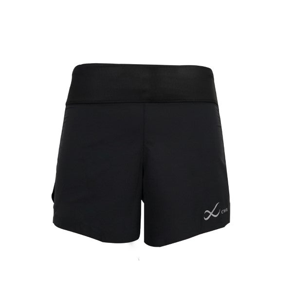 CW-X Outer Short Women กางเกงวิ่งขาสั้น ผู้หญิง รุ่น IC5101 สีดำ (BL)