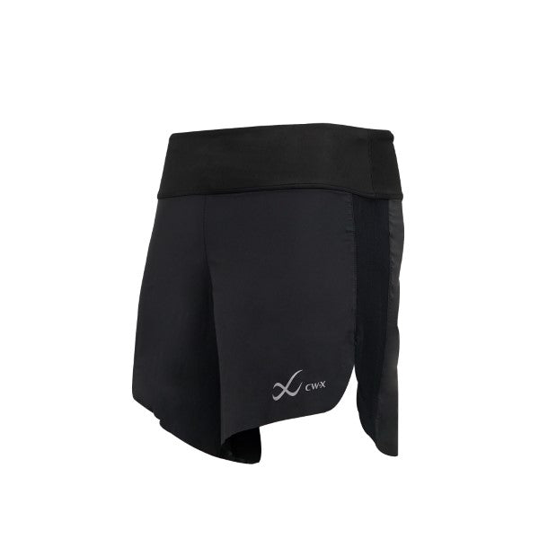CW-X Outer Short Women, women's running shorts, model IC5101, black (BL)