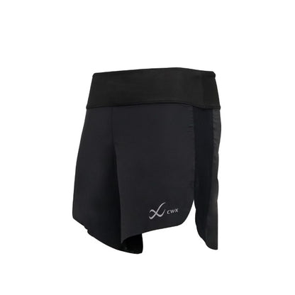 CW-X Outer Short Women กางเกงวิ่งขาสั้น ผู้หญิง รุ่น IC5101 สีดำ (BL)