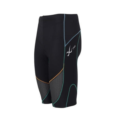 CW-X Stabilyx Ventilator Tri-Shorts Compression Tight Women กางเกงกระชับกล้ามเนื้อ ผู้หญิง รุ่น IC915T สีฟ้าออกเขียว (TQ)