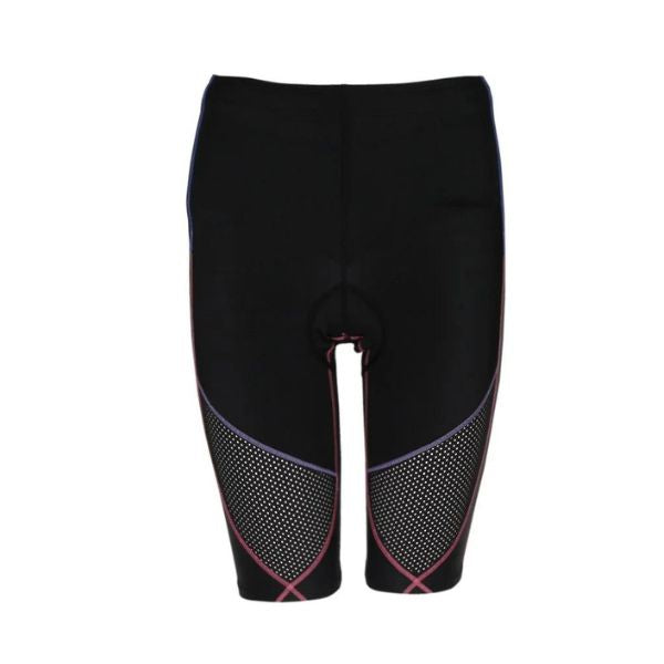 CW-X Stabilyx Ventilator Tri-Shorts Compression Tight Women, women's compression pants, model IC915T, purple-pink (VP)