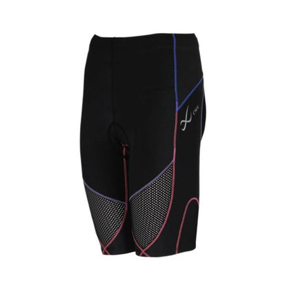 CW-X Stabilyx Ventilator Tri-Shorts Compression Tight Women, women's compression pants, model IC915T, purple-pink (VP)