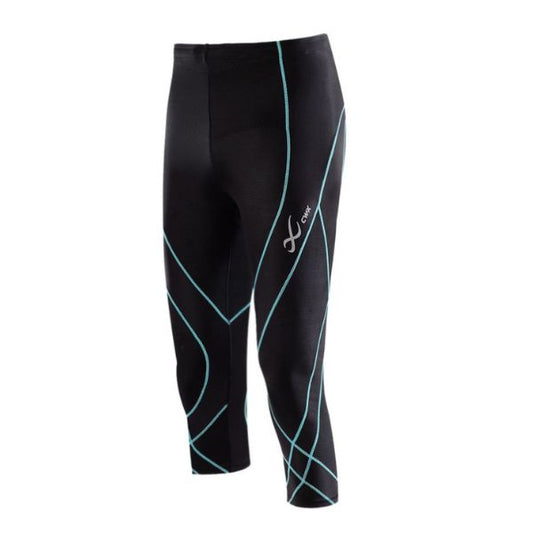 CW-X Pro Compression Tight Women, women's compression pants, model IC9167, blue-green (TU)