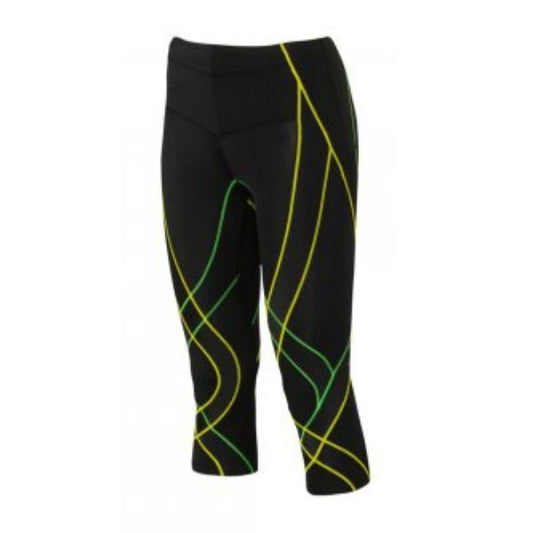 CW-X Generator Compression Tight Women, women's compression pants, model IC916G, green (GR)