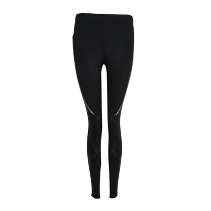 CW-X Stabilyx Compression Tight Women, women's compression pants, model IC9195, black (BL)