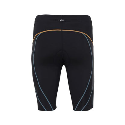 CW-X Stabilyx Ventilator Tri-Shorts Compression Tight Men, men's compression pants, model IC925T, blue-green (TQ)