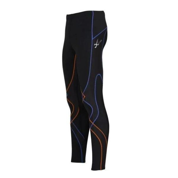 CW-X Stabilyx Compression Tight Men กางเกงกระชับกล้ามเนื้อ ผู้ชาย รุ่น IC9295 สีฟ้าส้ม (BO)